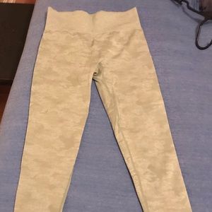 Green Camo Seamless Gymshark Leggings